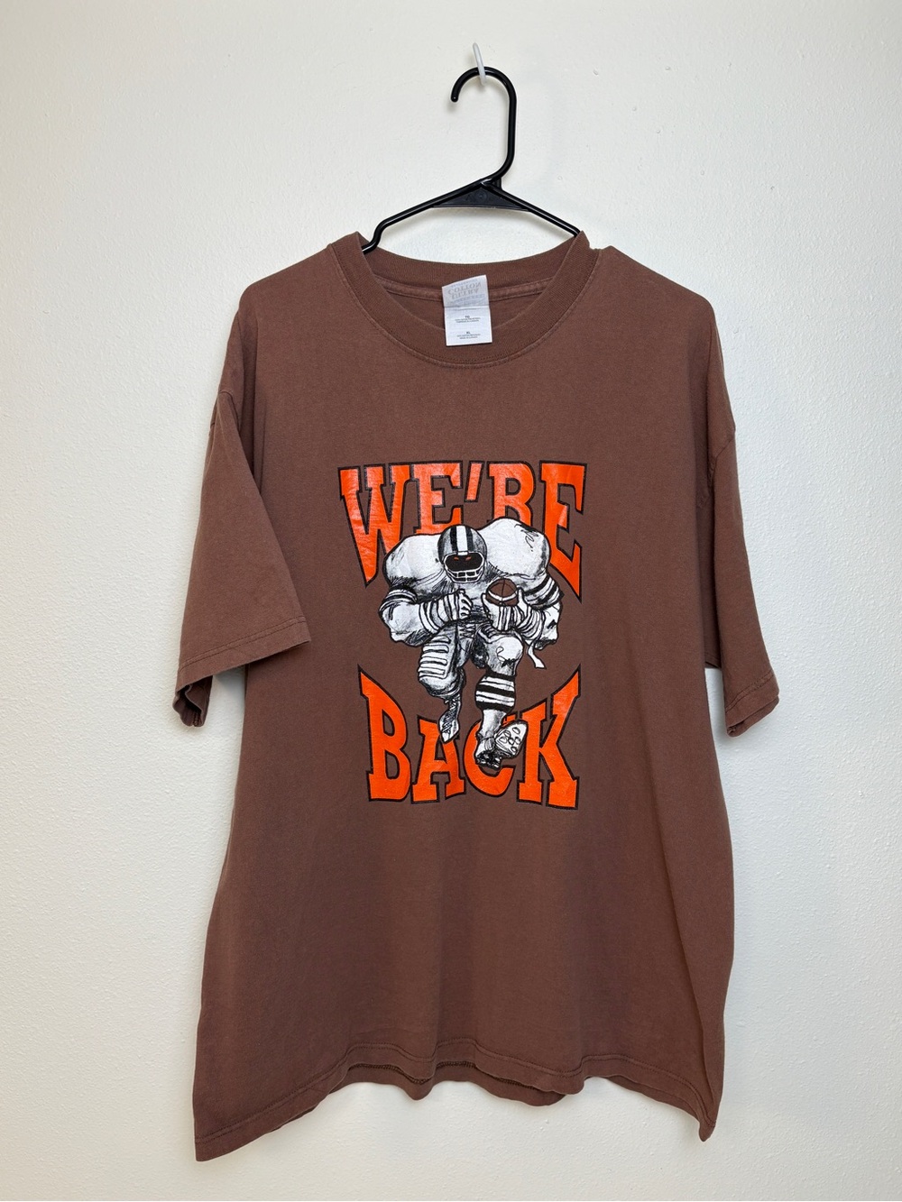 Vintage Cleveland Browns football tee short sleeve NFL